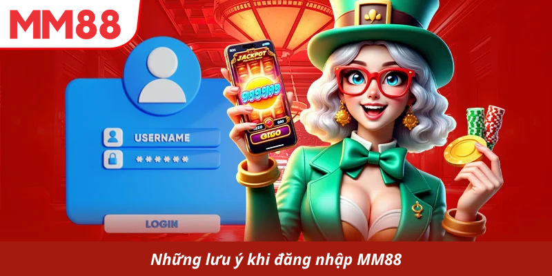 Những lưu ý khi đăng nhập MM88